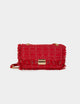 Sac pochette avec franges