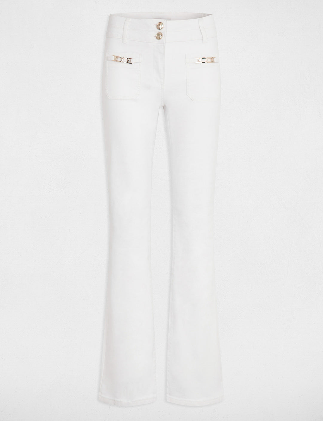 Jeans bootcut avec ornements