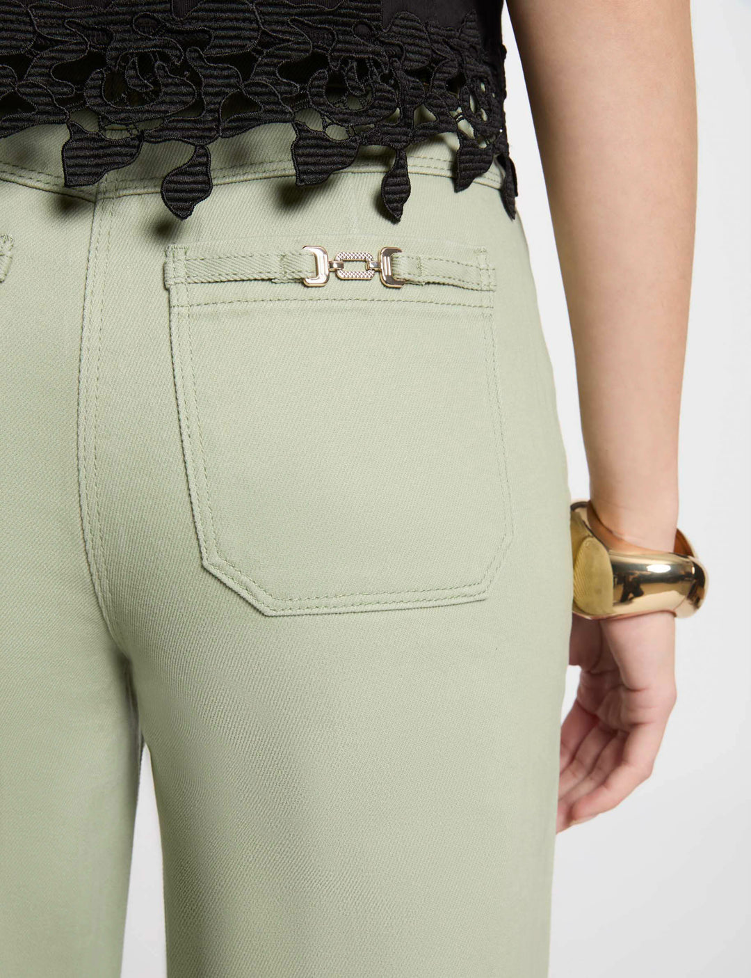 Jeans jambe large