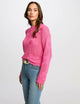 Pull col rond ajouré