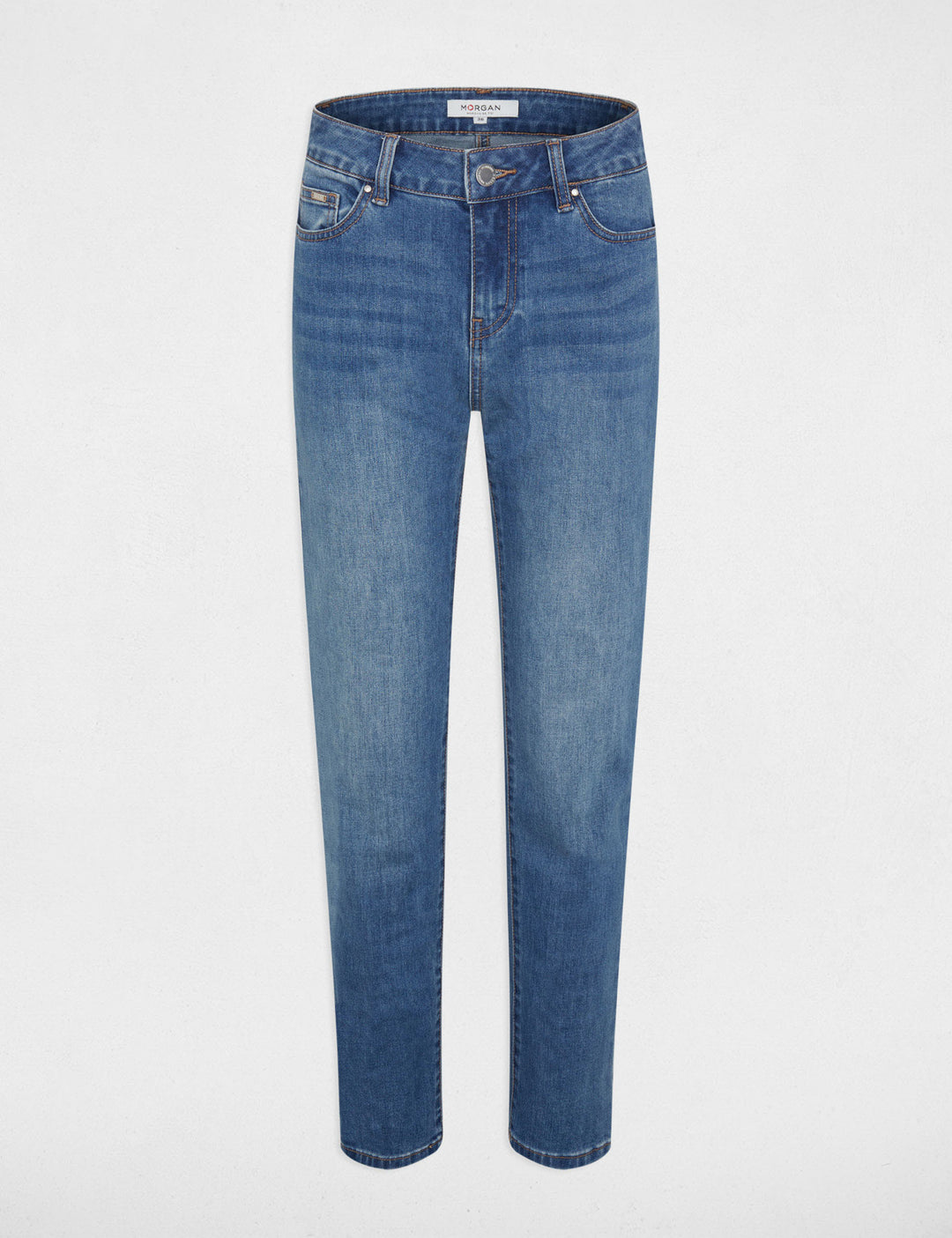 Jeans droit 7/8ème
