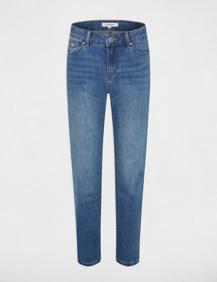 Jeans droit 7/8ème