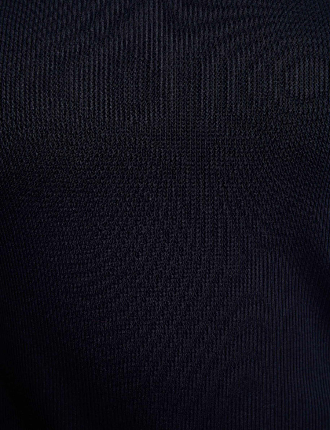 T-shirt manches longues côtelé