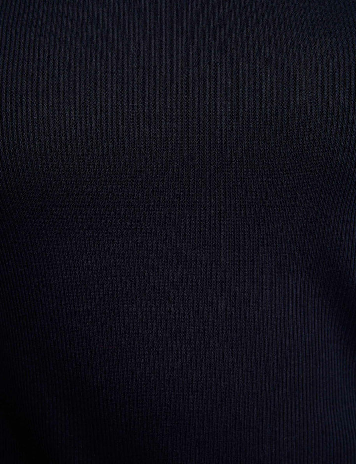 T-shirt manches longues côtelé
