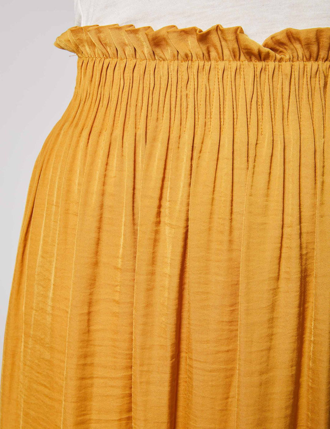 Jupe longue fluide taille élastiquée