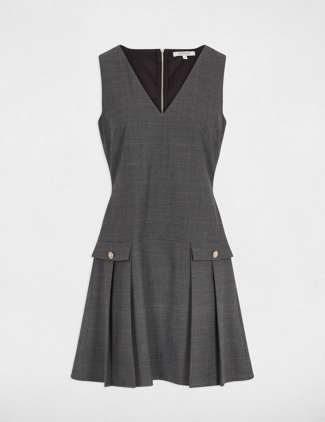 Robe chasuble ajustée