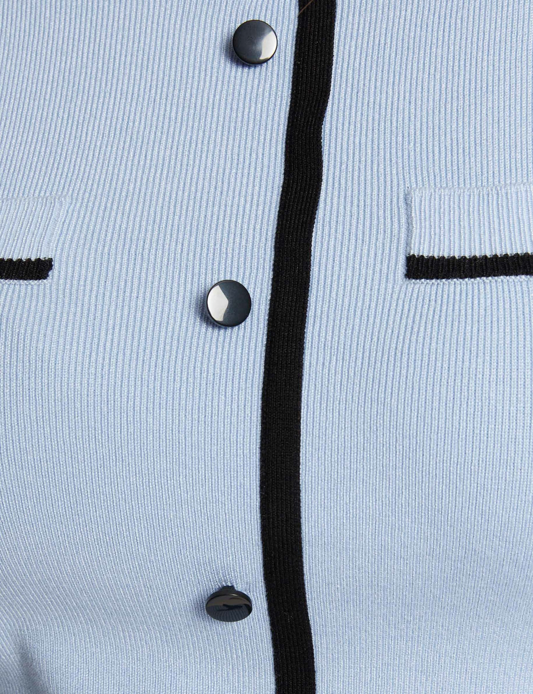 Pull col rond manches courtes