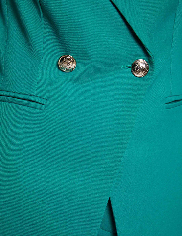 Blazer cintré boutonné