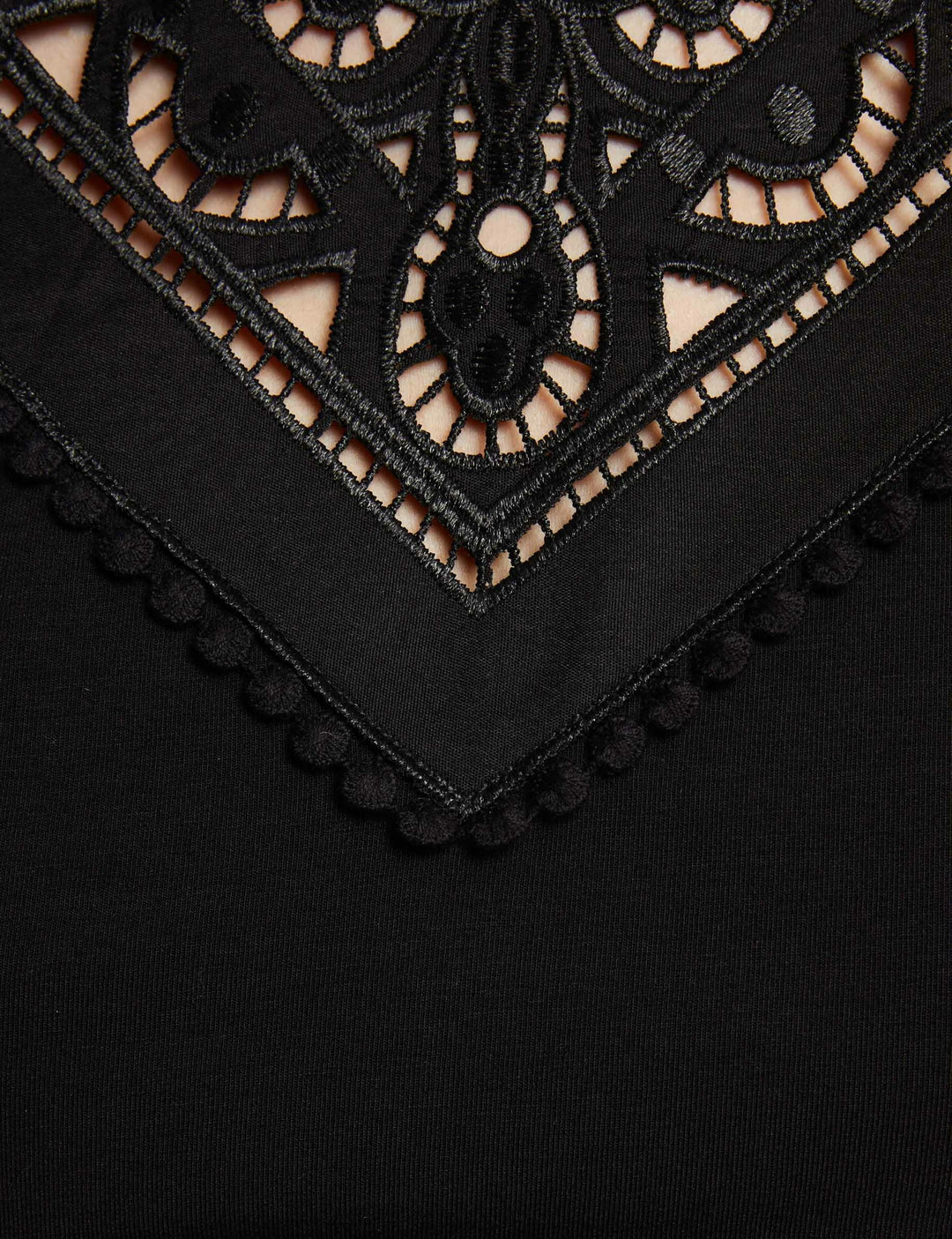 T-shirt manches courtes brodé