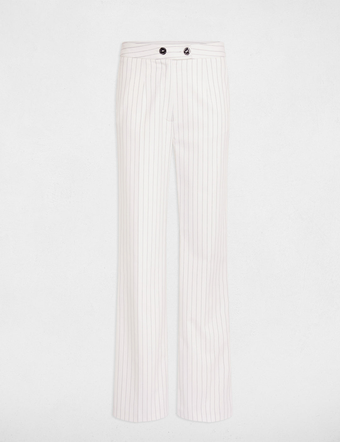 Pantalon droit à  rayures