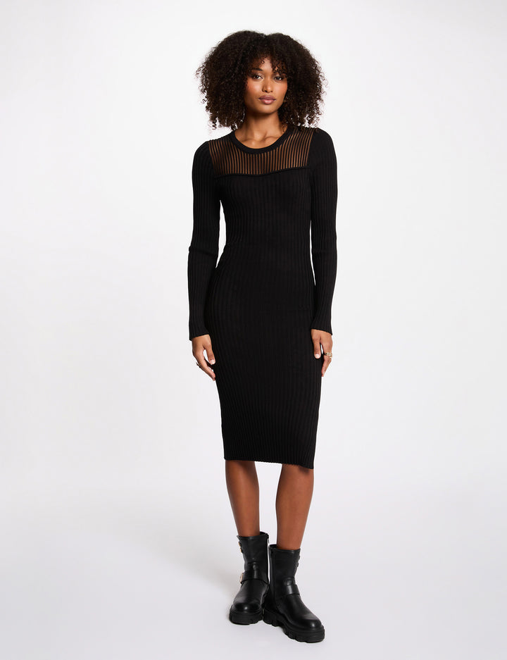 Robe longue ajustée