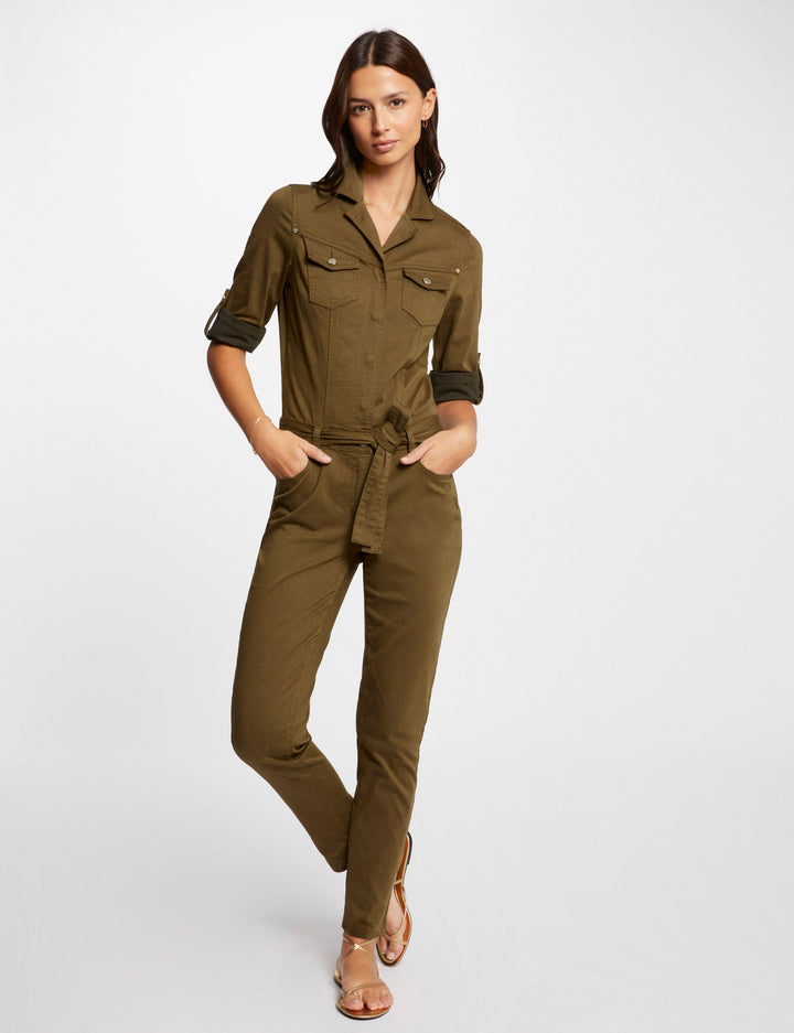 Combinaison longue en jean