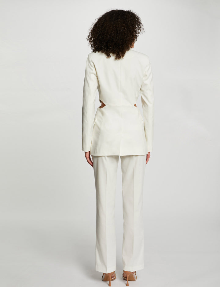 Pantalon ajusté à  pinces