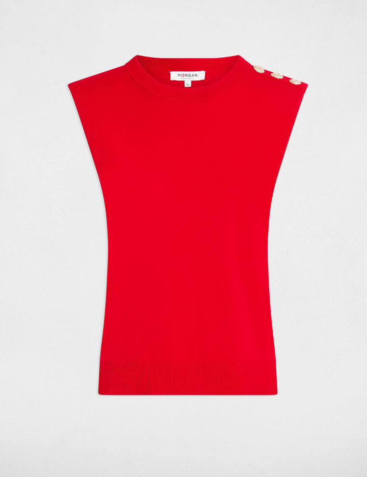 Pull sans manches