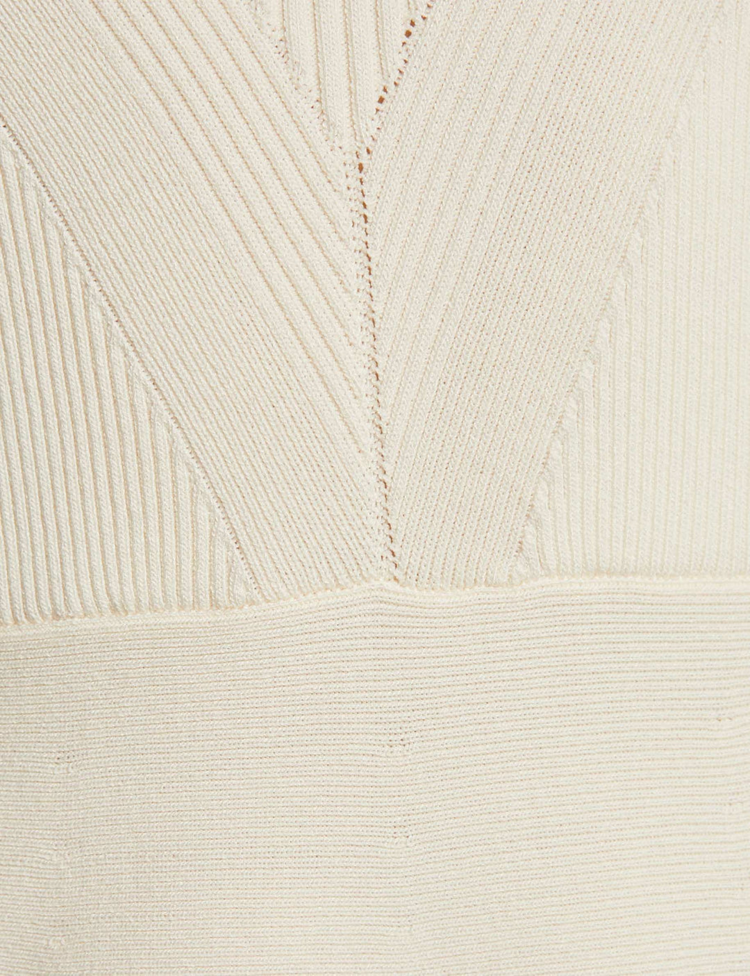 Robe tricot courte trapèze