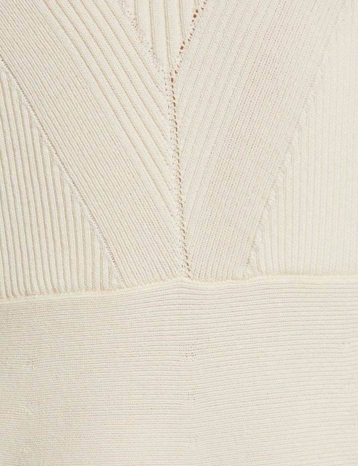 Robe tricot courte trapèze