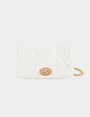 Sac pochette matelassé en bandoulière
