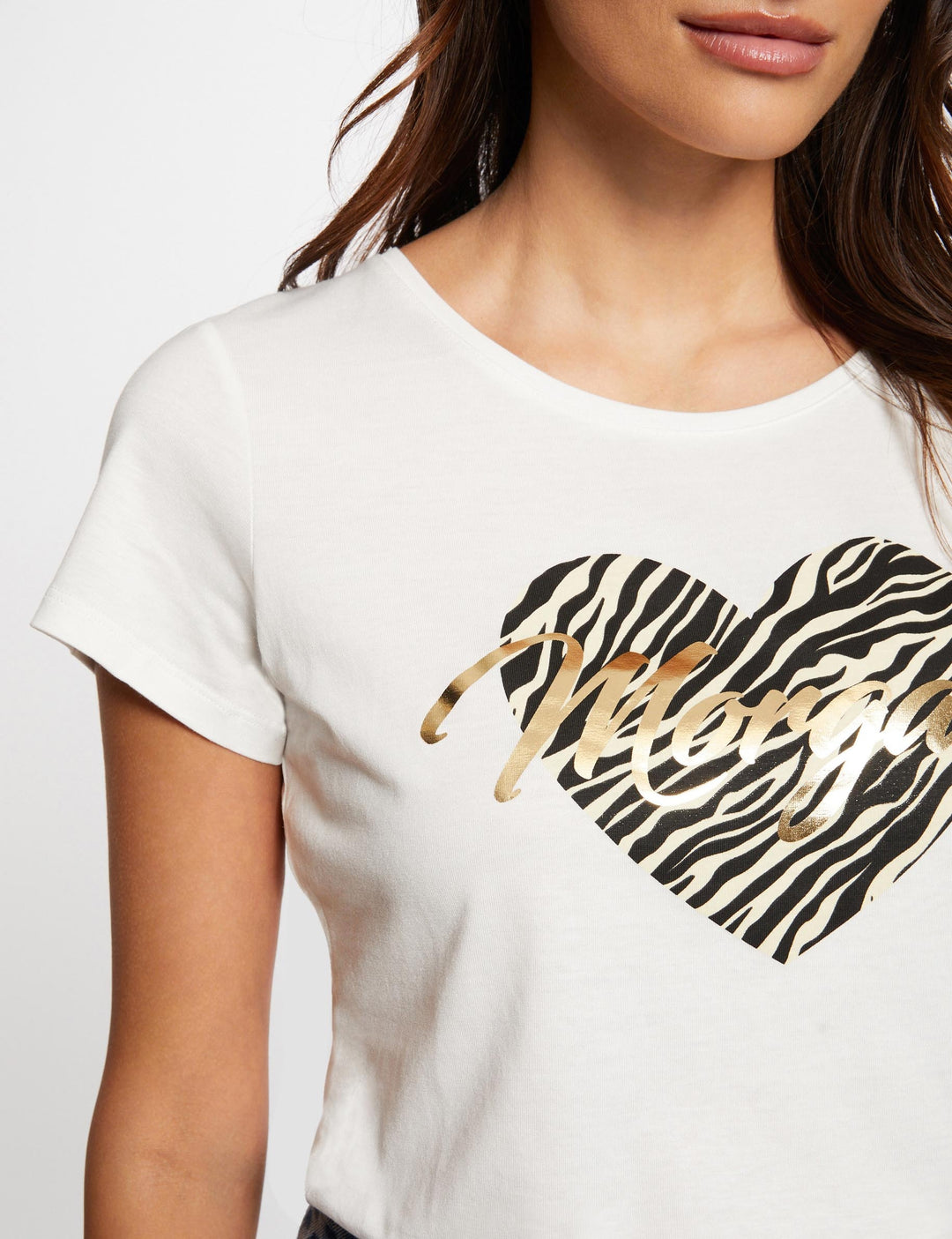 T-shirt à  inscription