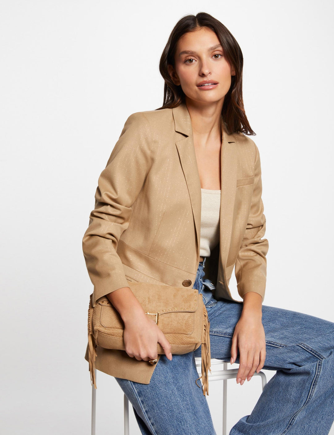 Veste à  rayures