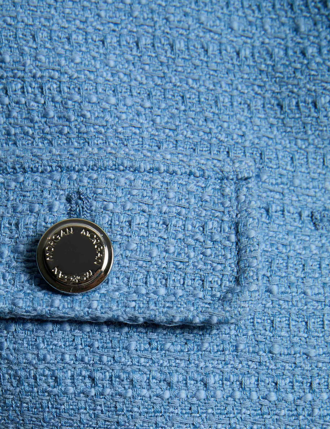 Short droit tweed
