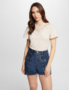 T-shirt manches courtes brodé