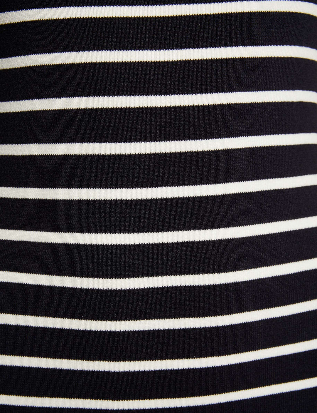 Robe tricot midi à  rayures