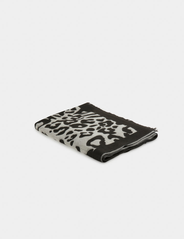 Écharpe imprimé animalier