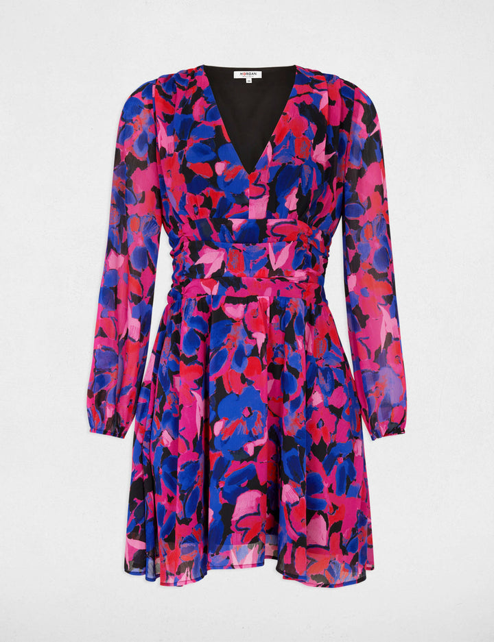 Robe cintrée imprimé floral