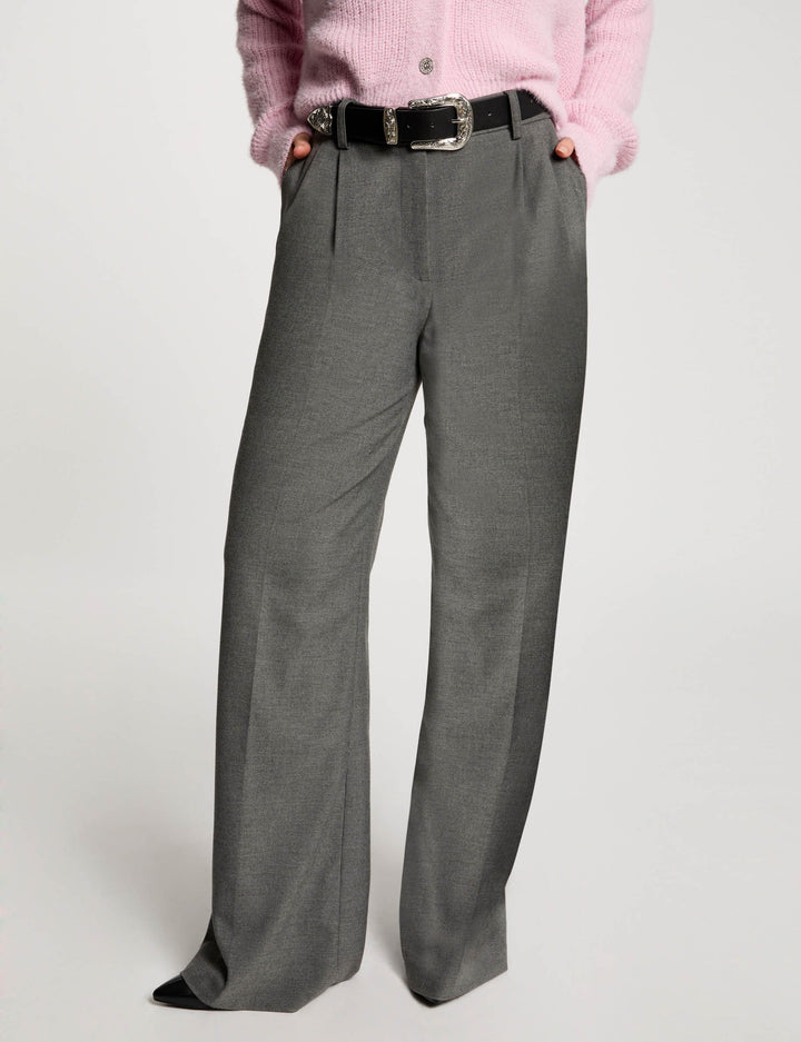 Pantalon large à  pinces