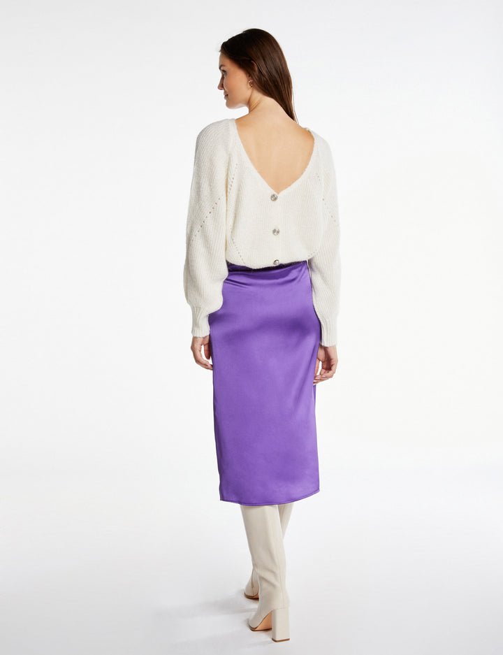 Gilet manches longues boutonné