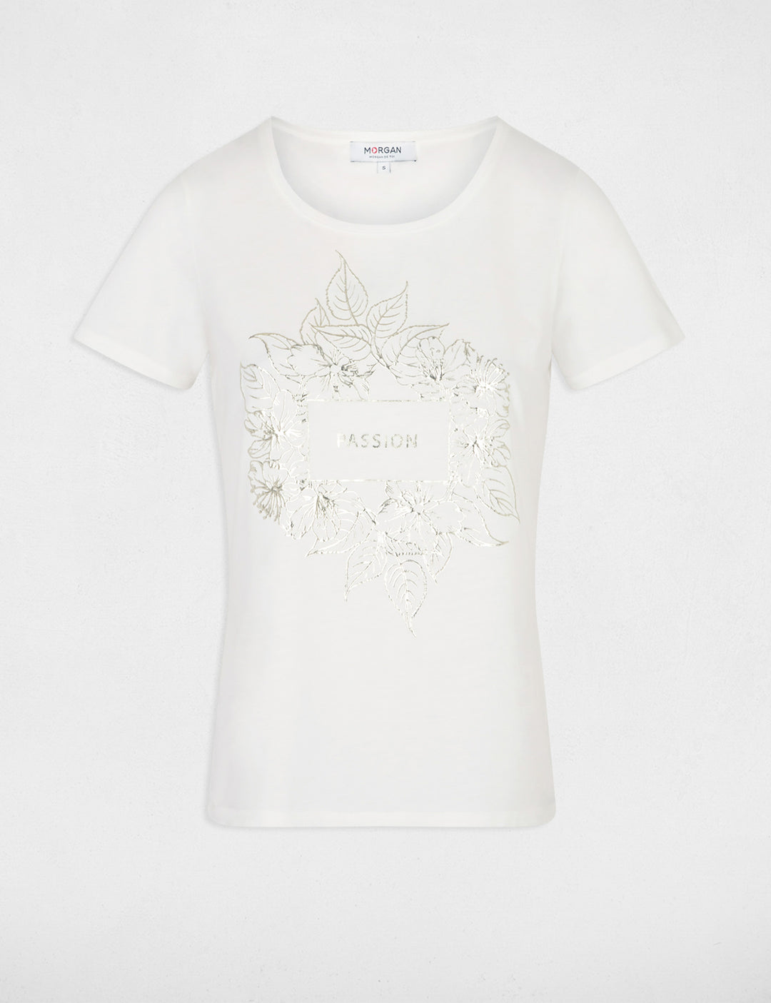 T-shirt à  inscription