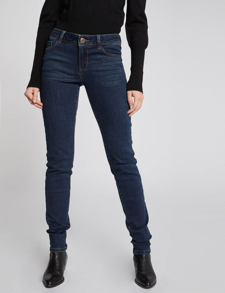 Jeans slim taille standard à  poches