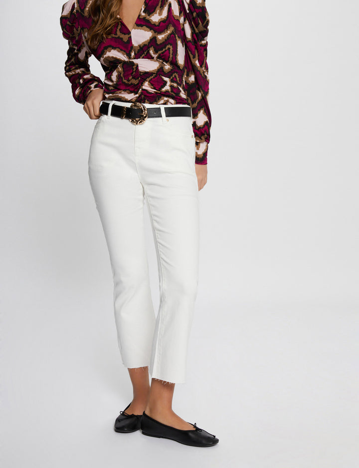 Pantalon droit 7/8ème