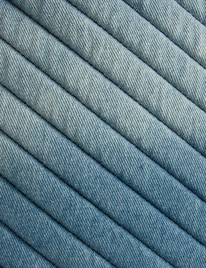 Sac en jean matelassé