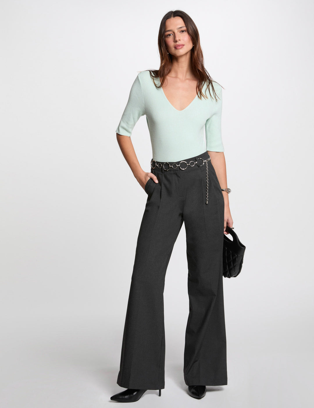 Pull col en V