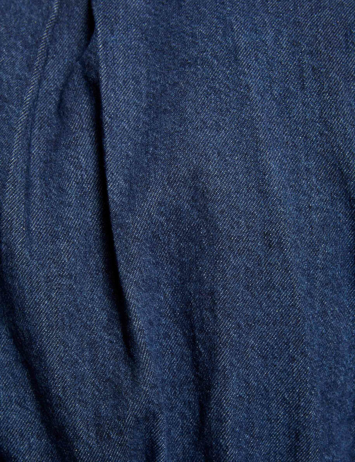 Blouse manches longues en jean