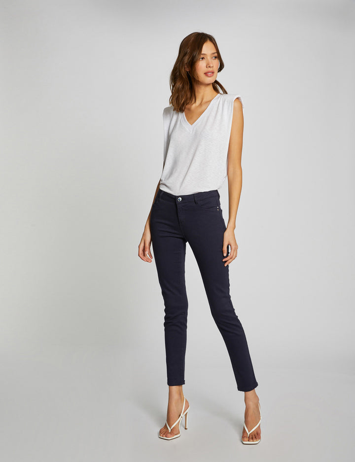 Pantalon skinny taille basse