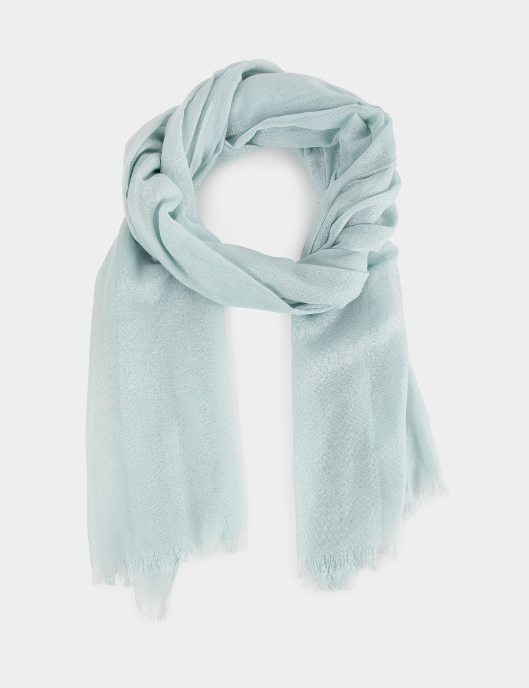 Foulard avec détails fils métallisés