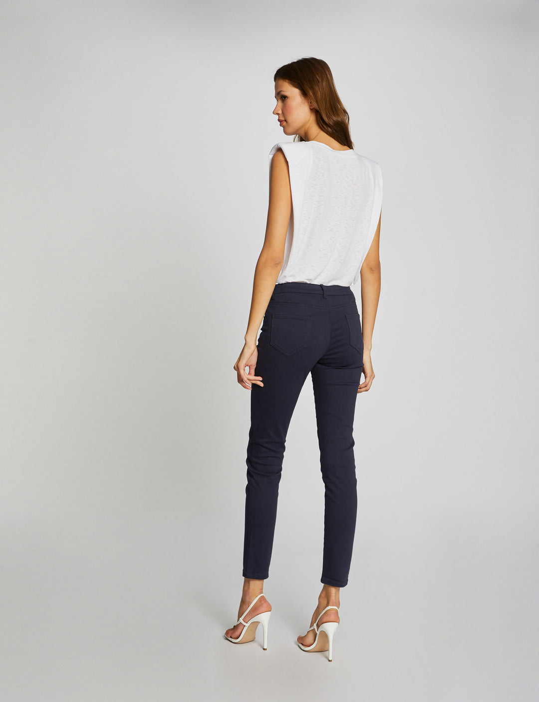 Pantalon skinny taille basse