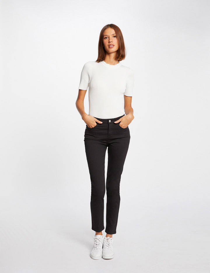 Pantalon slim taille standard