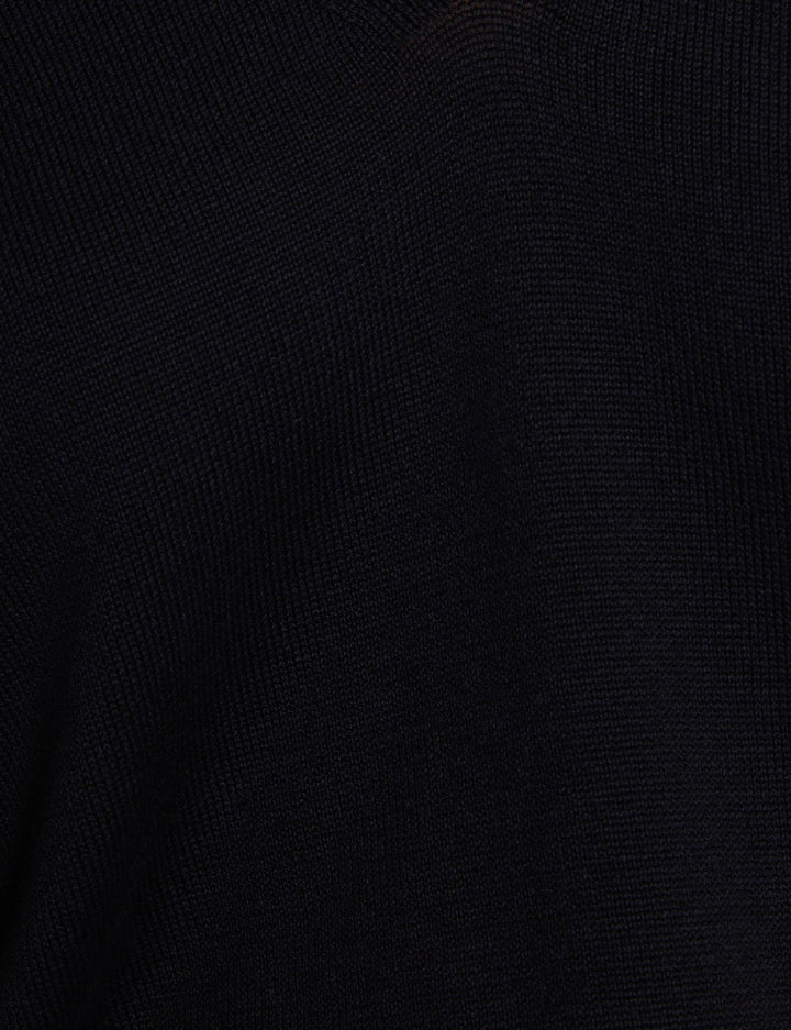 Pull col en V manches longues