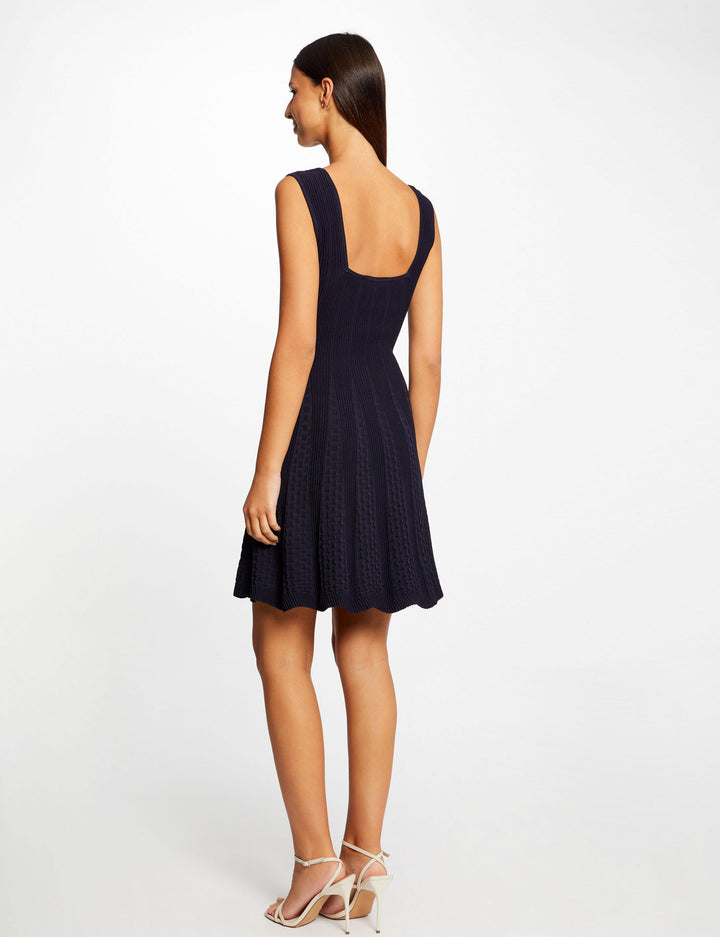 Robe pull patineuse à  bretelles