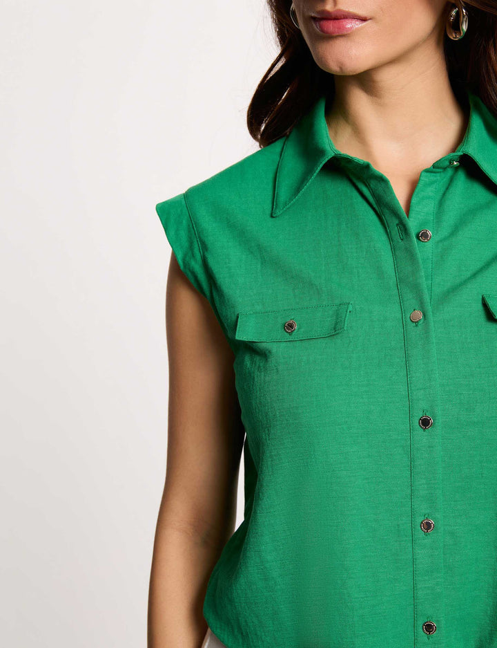 Blouse sans manches