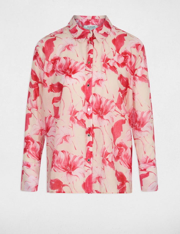 Chemise col à revers