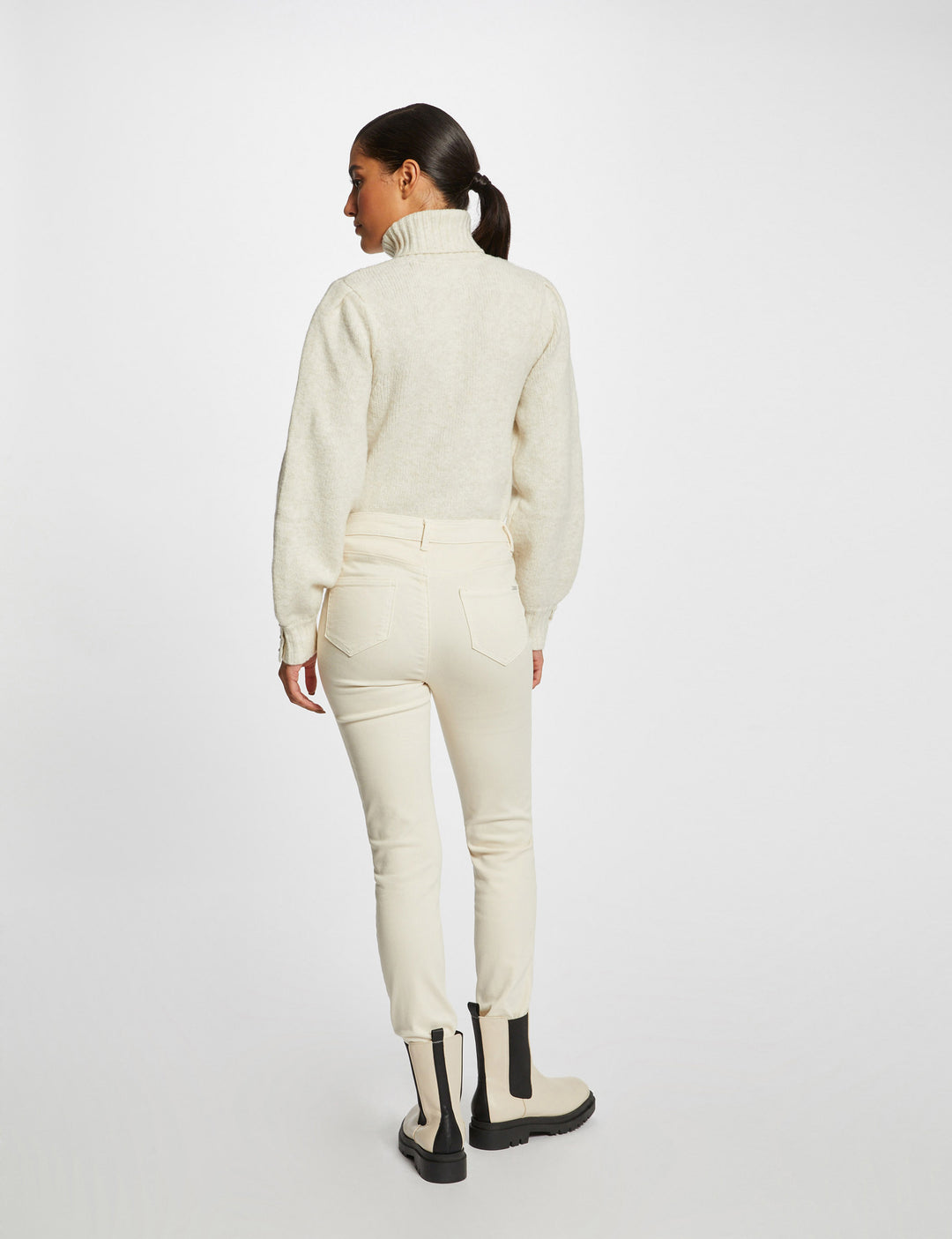 Pantalon slim taille standard