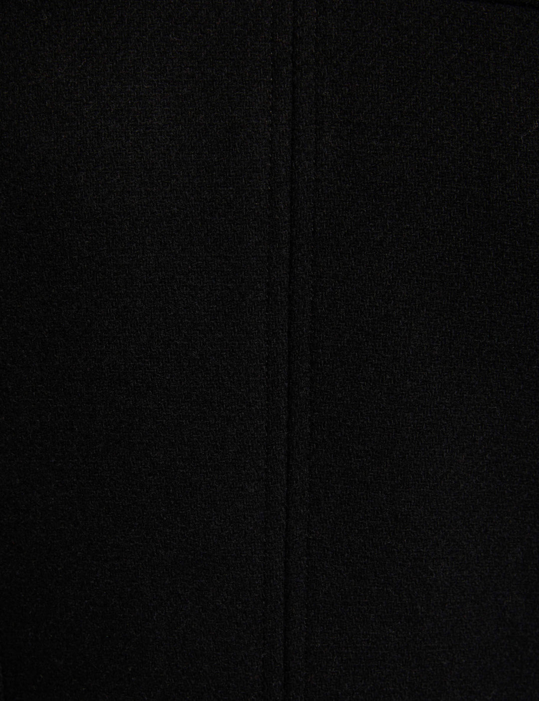 Manteau droit boutonné