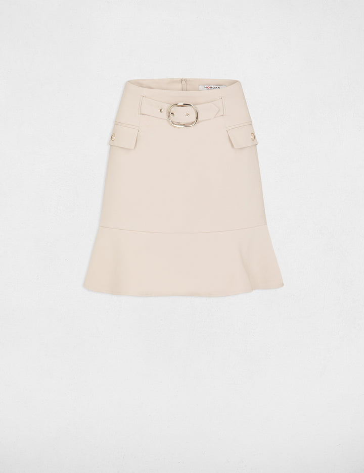Jupe courte avec boucle