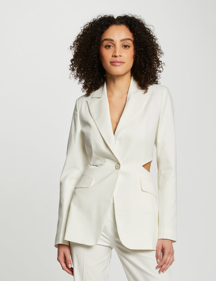 Veste cintrée à  ouvertures