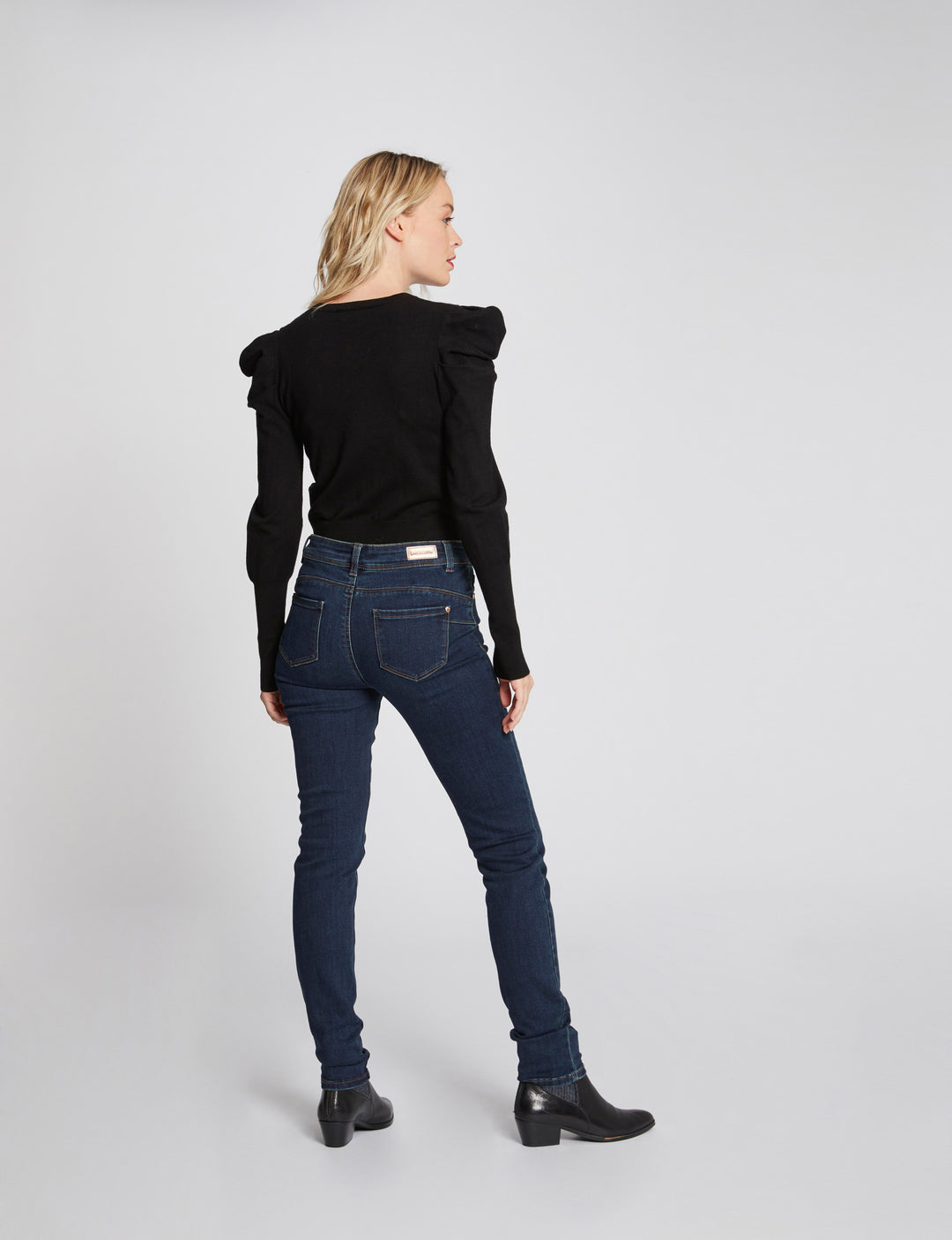 Jeans slim taille standard à  poches