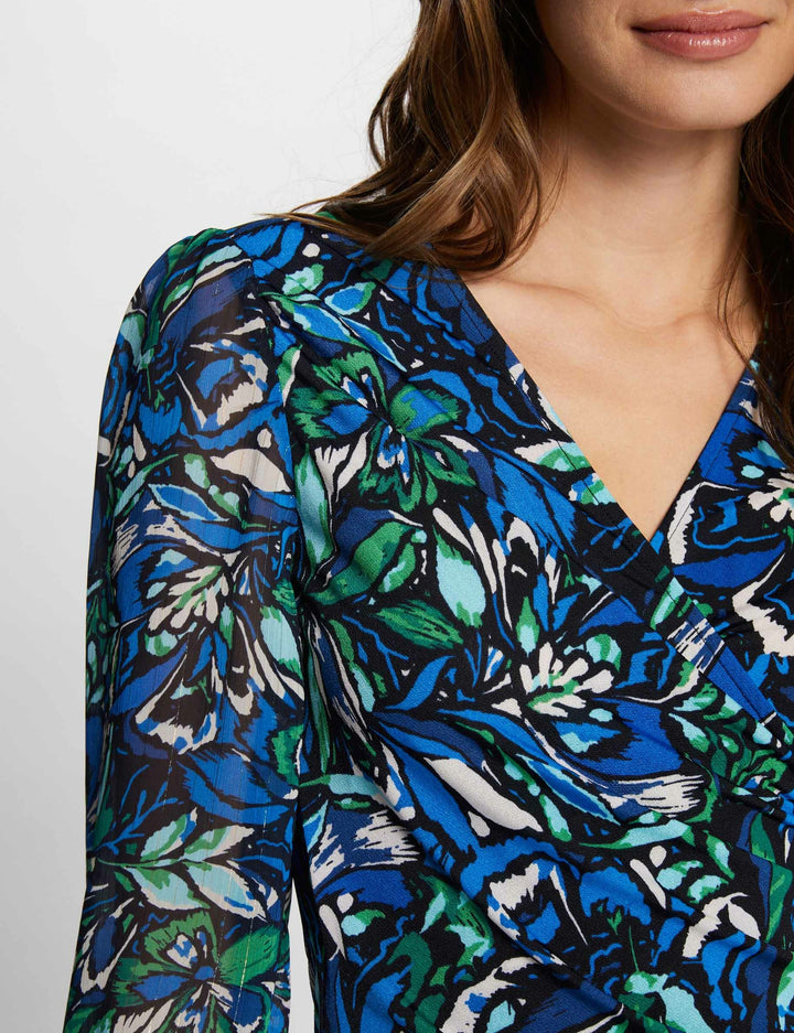 Robe courte imprimée
